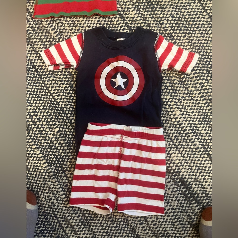 Hanna Andersson Marvel Captain America Pajamas